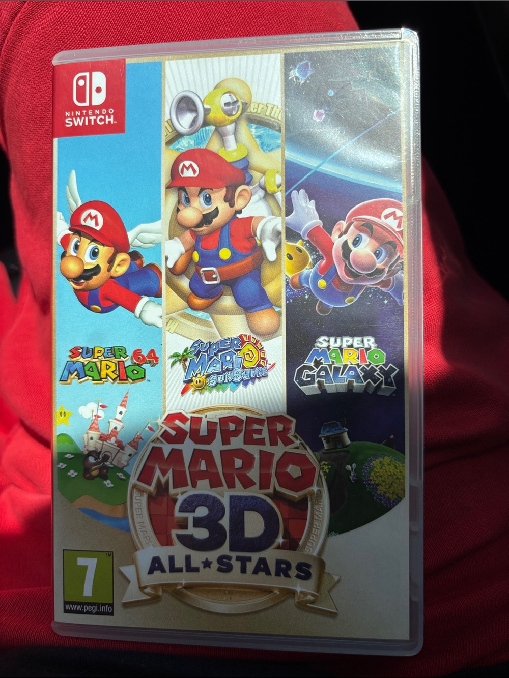 Nintendo Super Mario 3D All-Stars - Red & Blue Cover